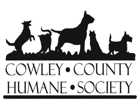 Cowley county humane society - 7648 222nd Rd, Winfield, KS, United States, Kansas (620) 221-1698. Cchumanesociety1@gmail.com. cowleycountyhumanesociety.org/home.html. Closed now